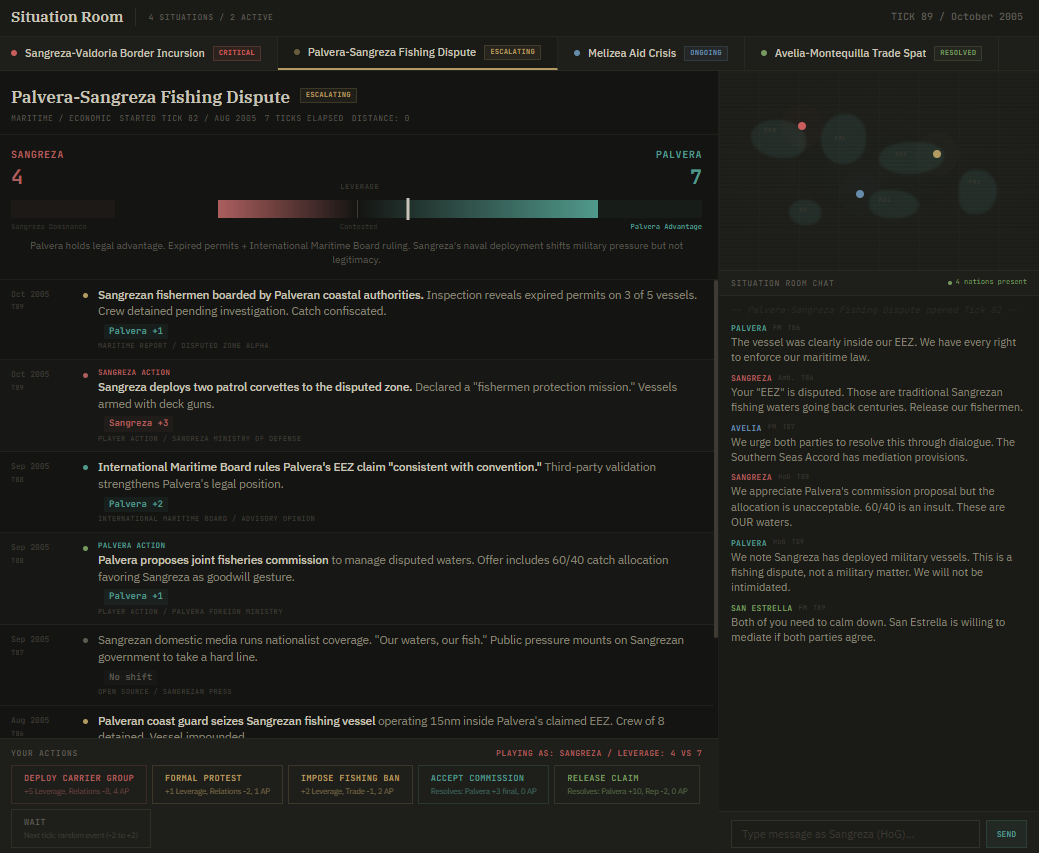 Nationhood governance